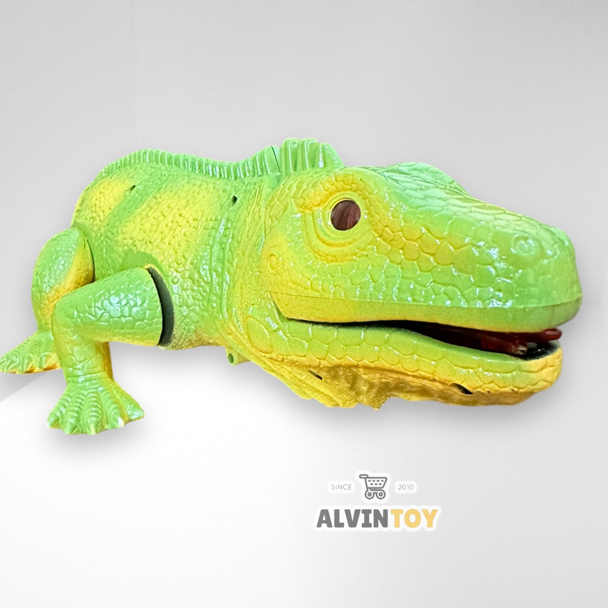 Lizard โมเดลกิ่งก่า ของเล่นกิ่งก่า ตัวใหญ่ เดินได้ มีเสียง มีไฟ