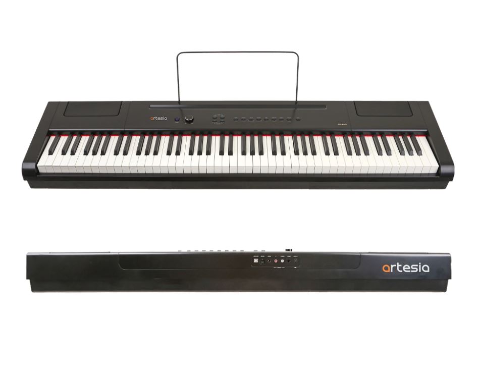 Artesia PA-88H+ *ของแท้รับประกัน 1ปี* เปียโนไฟฟ้า 88 คีย์, Hammer action, ฟรี! Music Rest, Pedal, Power supply