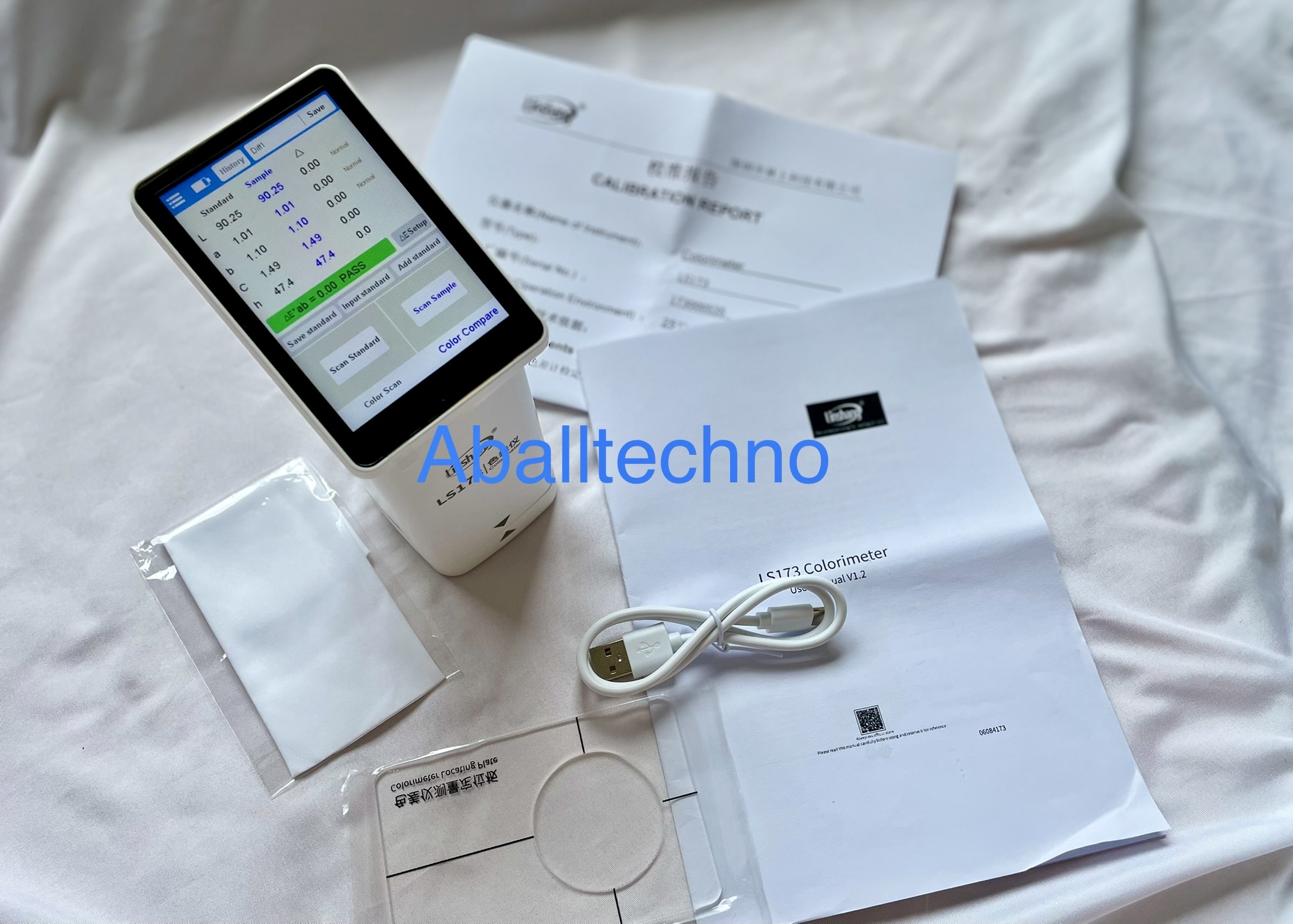 เครื่องวัดสี LS173 D/8 Touch Screen Colorimeter