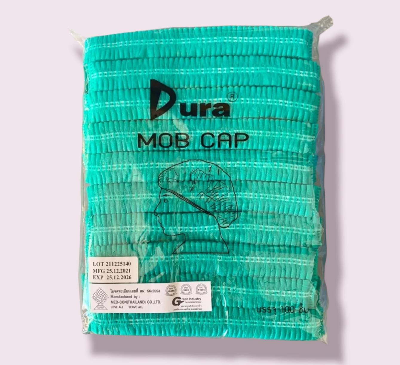 หมวกคลุมผม (Disposable Medical Cap/Bouffant Cap)