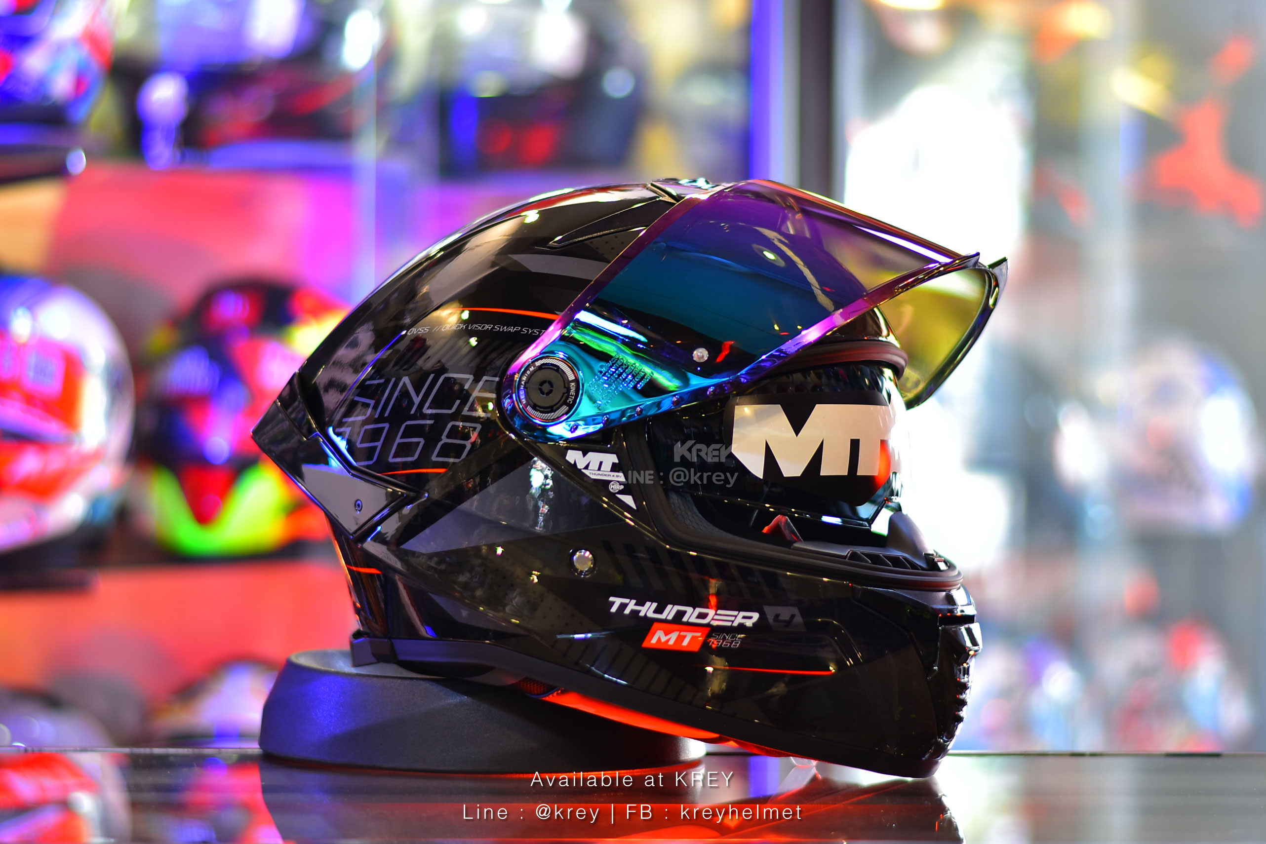 MT model THUNDER 4 SV LUMINENCE BLACK