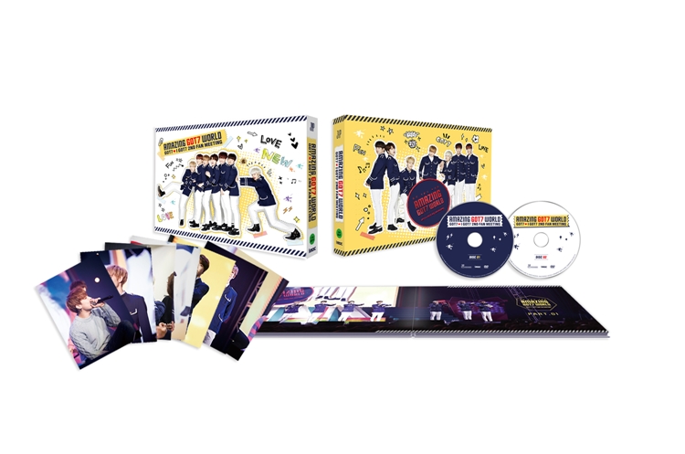 ( Pre-Order ) DVD GOT7 AMAZING GOT7 WORLD GOT7 & I GOT7 2ND FAN MEETING วางจำหน่าย 12 / 7 / 2016