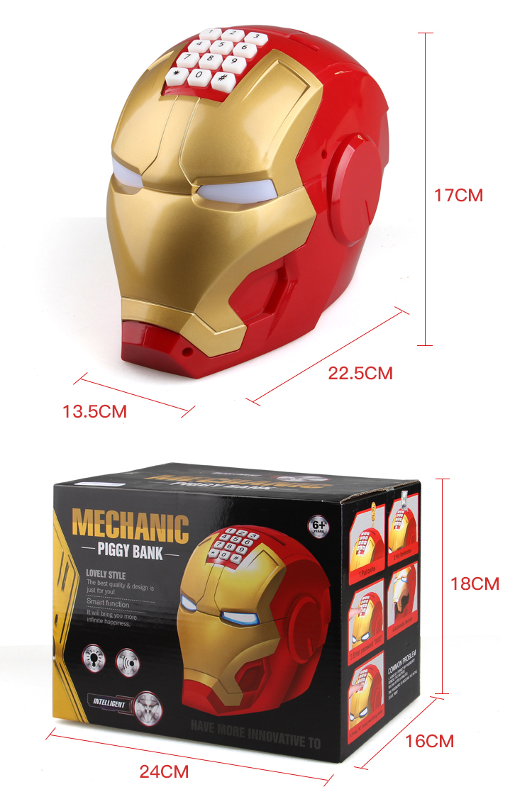 กระปุกออมสิน Iron Man Mechanic