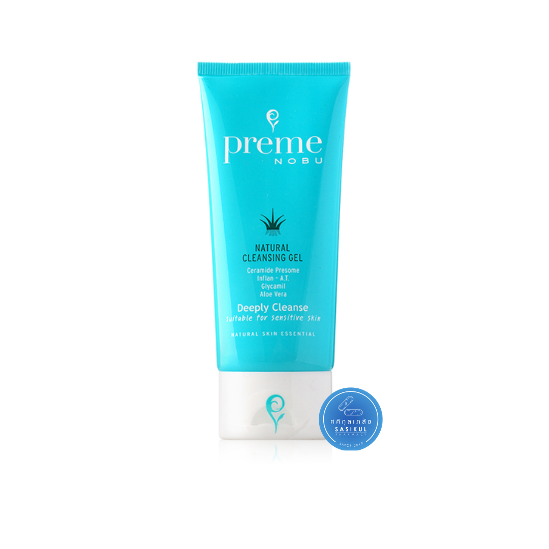 Preme Nobu Natural Cleansing Gel 75g เจลล้างเครื่องสำอาง