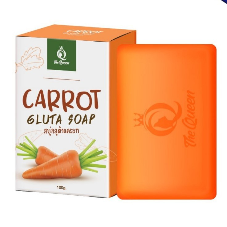 CARROT GLUTA SOAP สบู่กลูต้าแครอท
