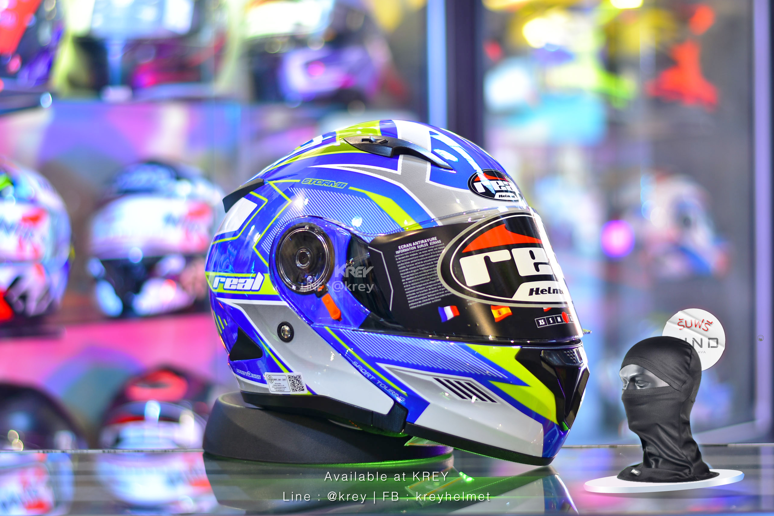 Real model Storm Eagle Force Blue Yellow