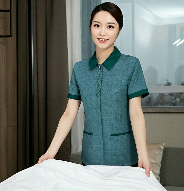 เสื้อแม่บ้าน พ่อบ้าน พนักงานทำความสะอาด