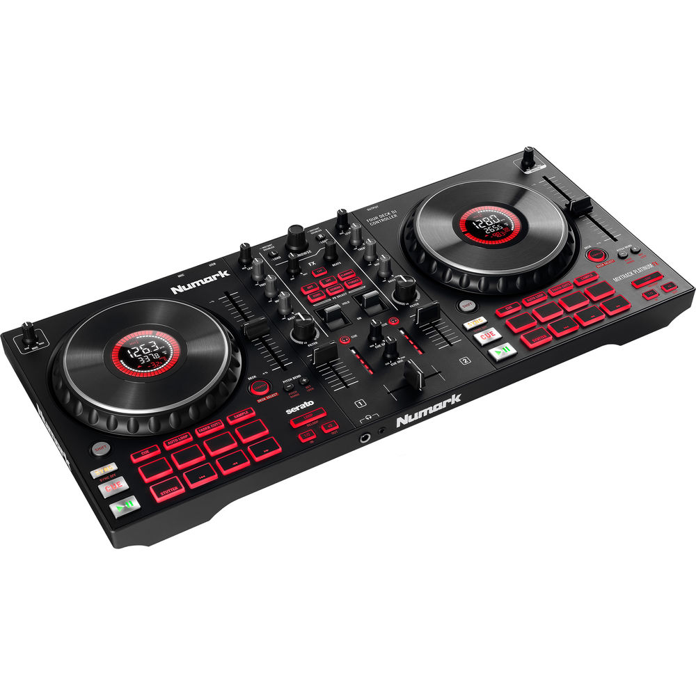 Numark Mixtrack Platinum FX *ของแท้รับประกัน 1ปี* 4-Deck Serato DJ Controller, ดีเจ คอนโทรลเลอร์