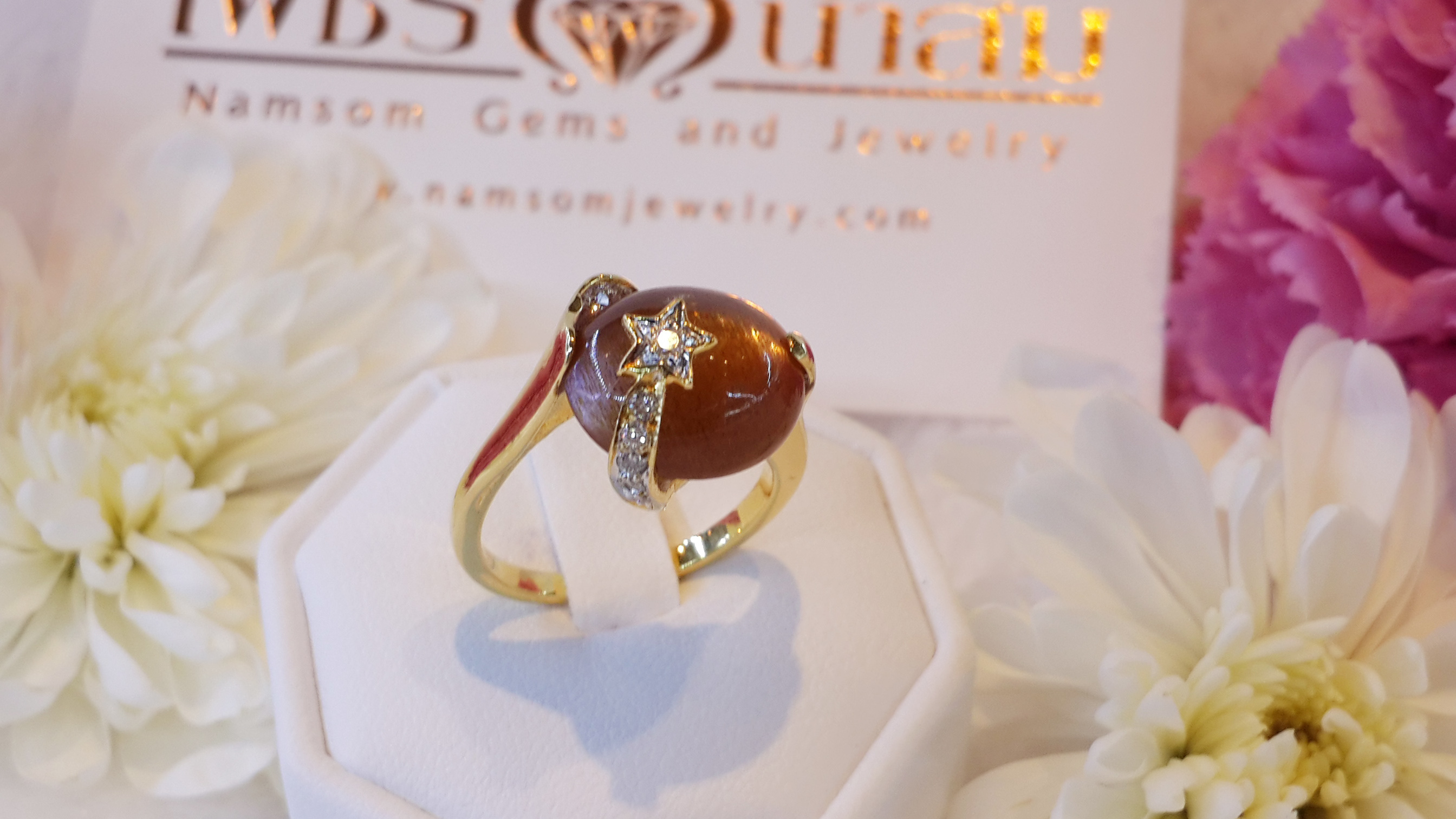 แหวนพระจันทร์+ดาว Night & Day ที่รวมทั้งกลางวัน(Sun Stone) และกลางคืน