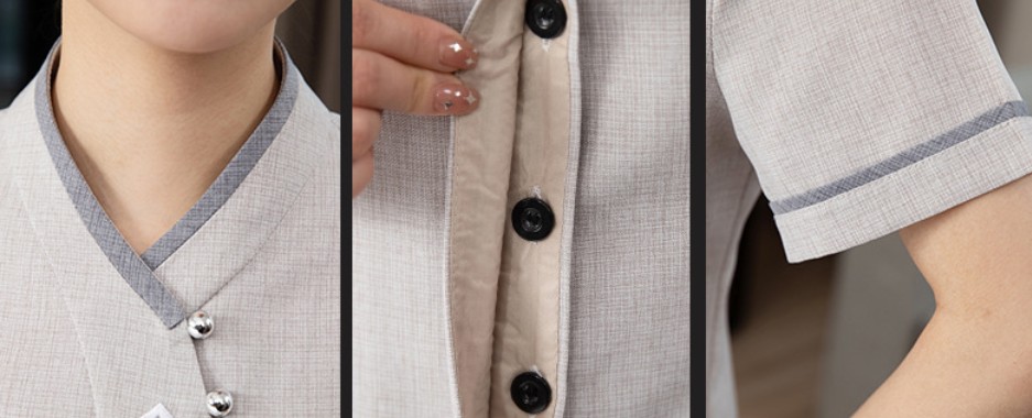 เสื้อแม่บ้าน ชุดแม่บ้าน เสื้อพนักงานทำความสะอาดห้องพักโรงแรม ชุดพนักงานทำความสะอาดโรงแรม