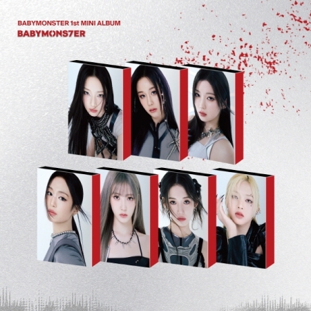 ( Pre-Order ) BABYMONSTER 1st Mini Album BABYMONS7ER Set 7 ver * ไม่มี Poster พับในกล่อง * วางจำหน่าย 1 / 4 / 2024