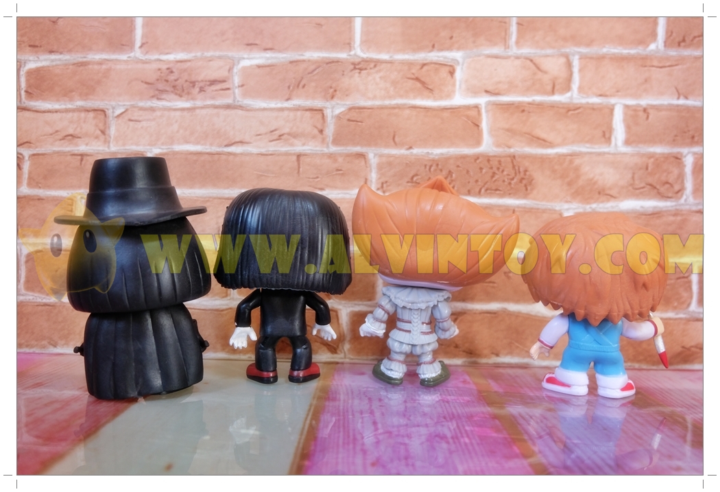 โมเดลฆาตกร Chucky โมเดลฆาตกร 4 ตัว SD ความสูง 10-12 cm