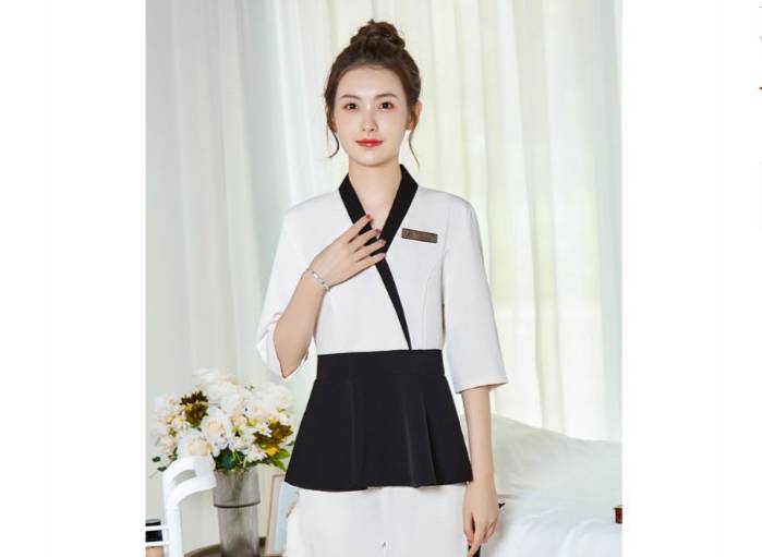 ชุดนวดสปา ชุดคลินิกความงาม ชุดนวดไทยสปา