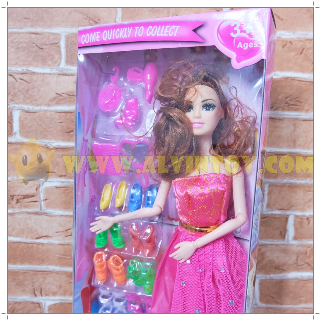 ตุ๊กตา BARBIE - บาร์บี้ พร้อมอุปกรณ์ ขนาดความสูง 12 นิ้ว