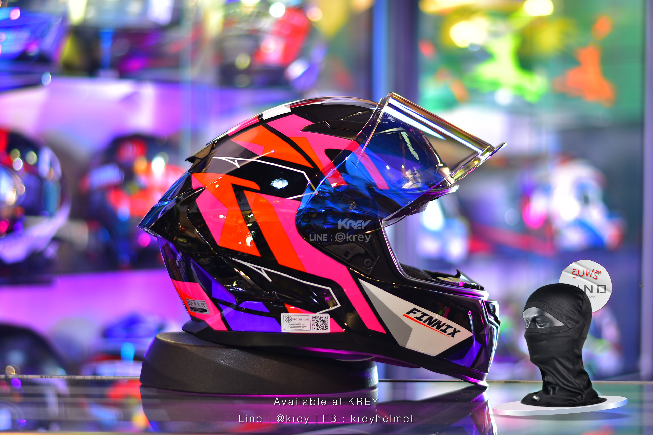 Real model Finnix Awalon Black Pink