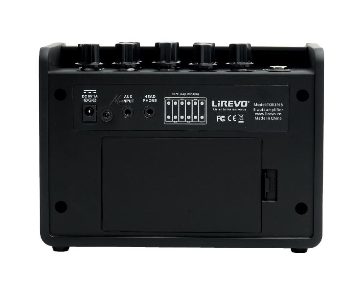 Lirevo Token 5 *ของแท้รับประกัน 1ปี* แอมป์กีต้าร์บลูทธพกพาขนาด 5 Watt Guitar Amplifier with Bluetooth