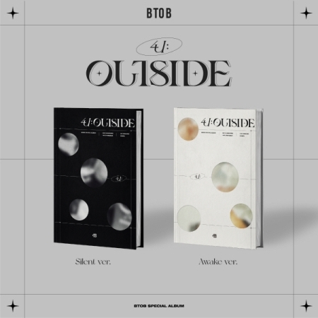 ( Pre-Order ) BTOB 4U Special Album OUTSIDE ( random ver ) + Poster วางจำหน่าย 31 / 8 / 2021