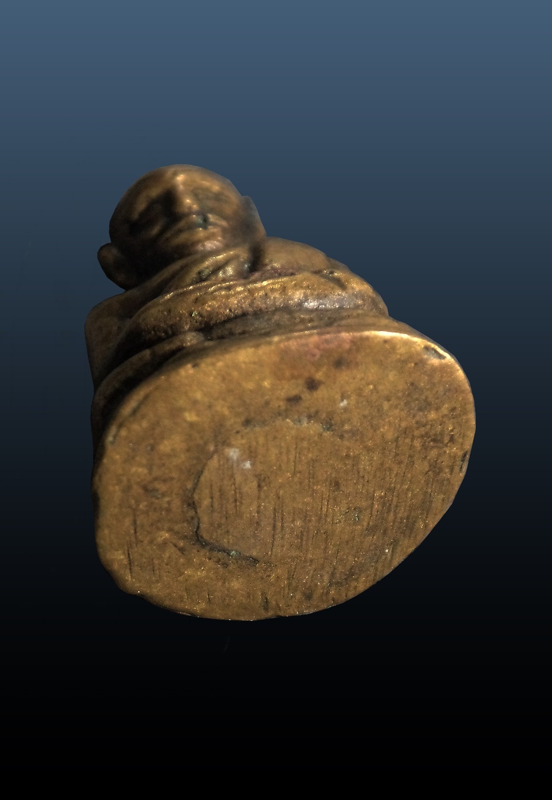 รูปหล่อโบราณ หลวงพ่อโพธิ์ วัดวังหมาเน่า พิจิตร อาจารย์หลวงพ่อเงิน บางคลาน