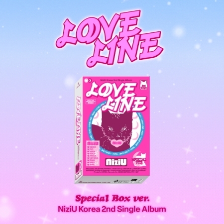 ( Pre-Order ) NiziU 2nd Mini Album [ LOVE LINE ] ( Special Box ver ) * มี Poster พับในกล่อง * วางจำหน่าย 31 / 3 / 2025