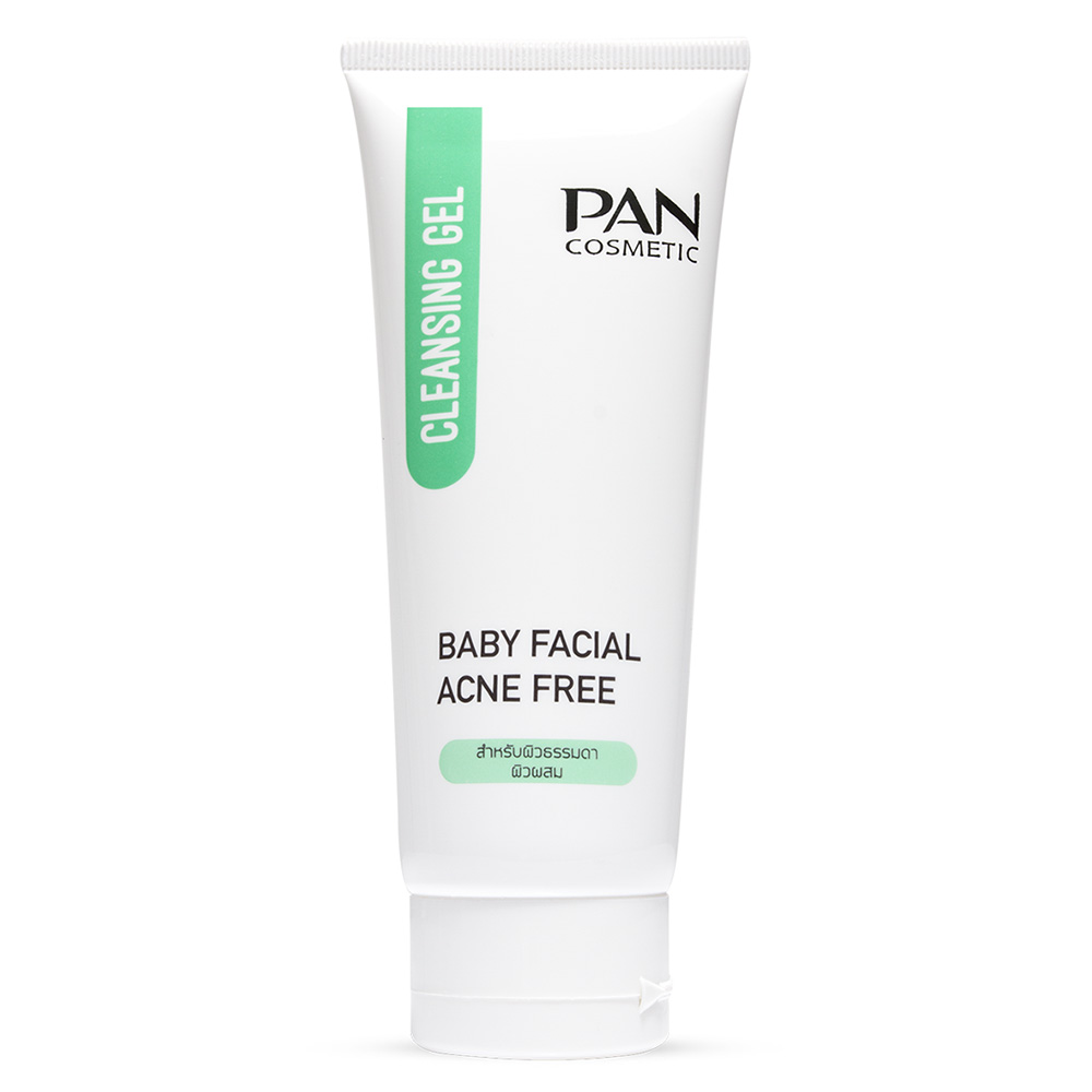 Pan Baby Facial Cleansing Gel 100g. เจลล้างหน้าสำรับผิวธรรมดาและผิวผสม