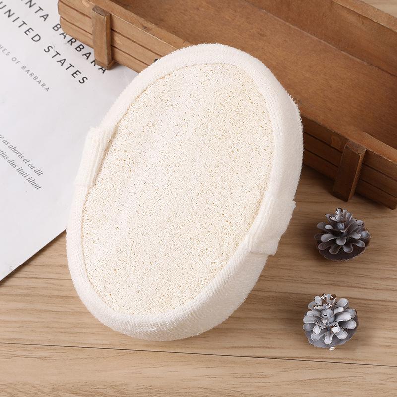 ใยบวบอาบน้ำ ฟองน้ำอาบน้ำ ขัดผิว ตัว (1 ชิ้น) Bath loofah bath sponge, Body scrubber (1 piece)