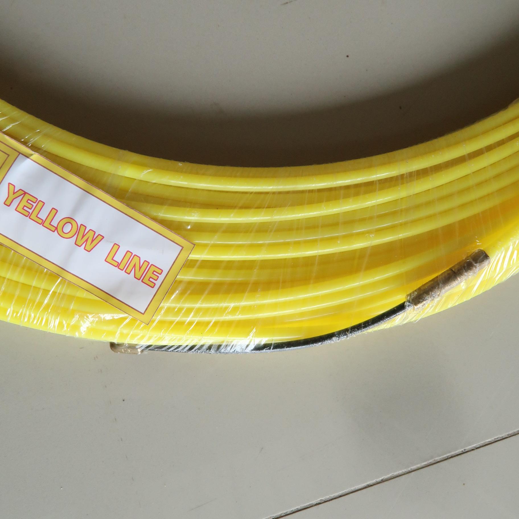 ฟิชเทปไนล่อน 4.5 มม. (สีเหลือง) Y-PULL