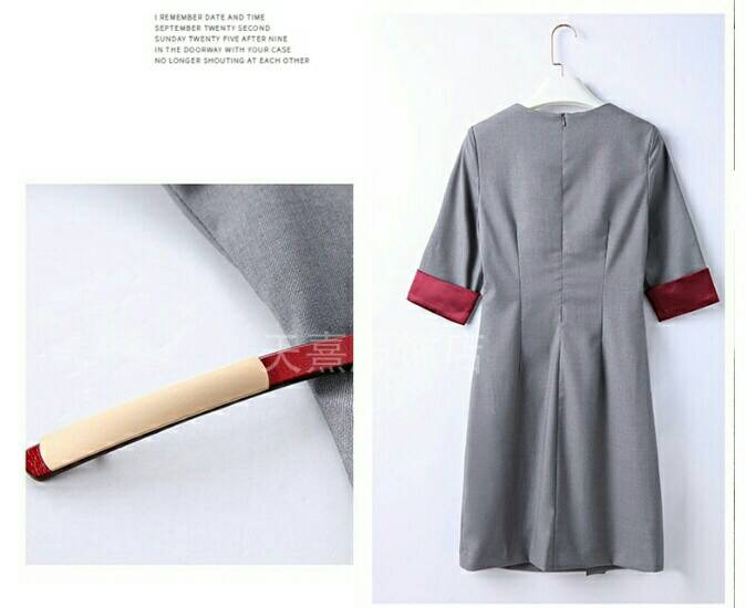 ชุดพนักงานต้อนรับ ชุดพนักงานขายเครื่องสำอาง พนักงานออฟฟิศ