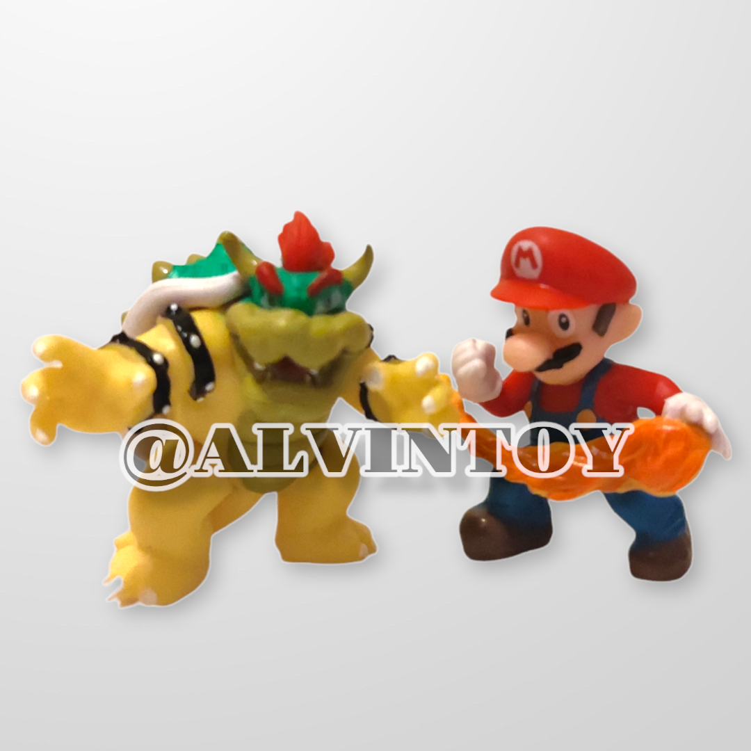 โมเดล Super Mario มาริโอ ลุยจิ ยอร์ซี่ ชุด 18 ตัว