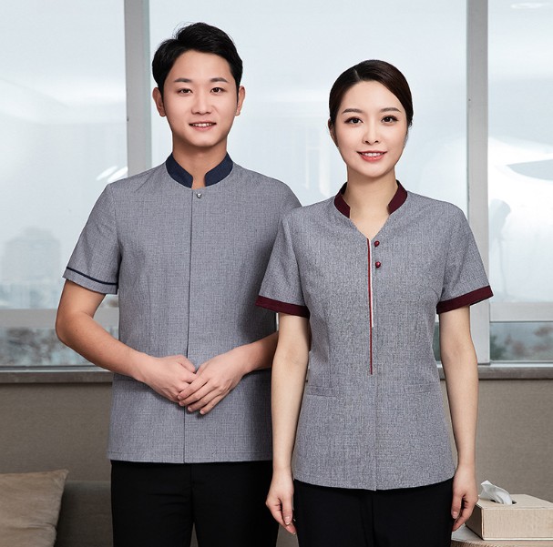 เสื้อแม่บ้าน เสื้อพนักงานทำความสะอาด เบลบอย