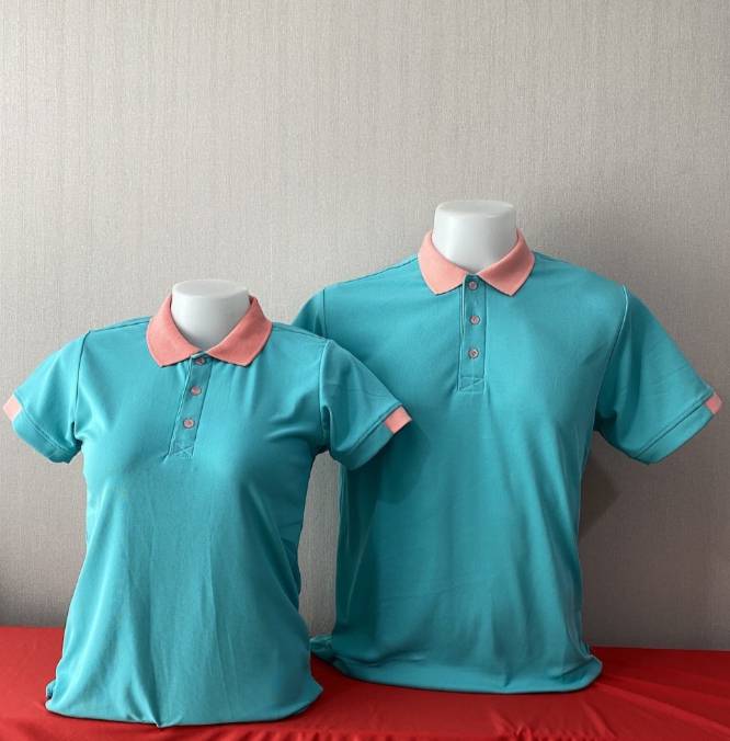 เสิ้อยืดปกโปโล เสื้อโปโลแขนสั้น เสื้อฟอร์มพนักงาน พร้อมส่ง