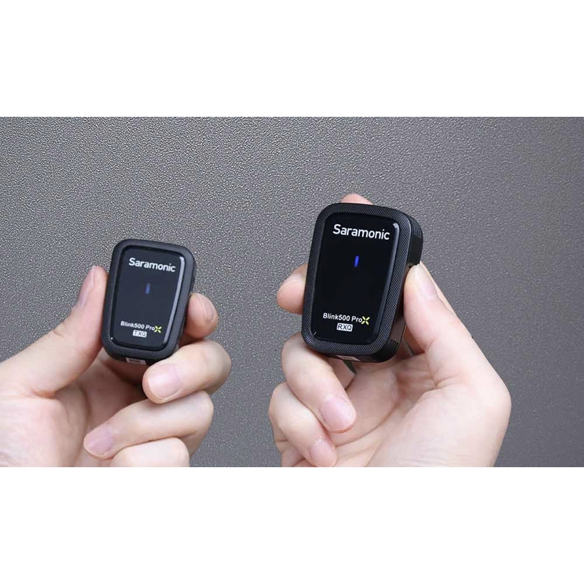 Saramonic Blink500 ProX Q20 *ของแท้รับประกัน 2ปี* ไมค์ไร้สาย Clip-On 2 Person 2.4GHz Digital Wireless Microphone System