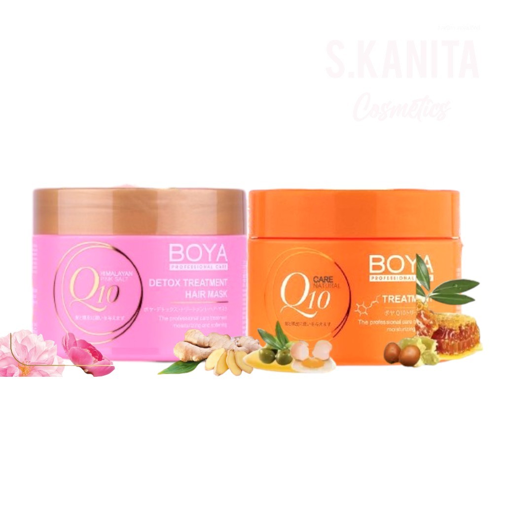 BOYA โบย่า คิวเท็น ทรีนเม้นต์ (115 กรัม) Q10 Treatment (115g)