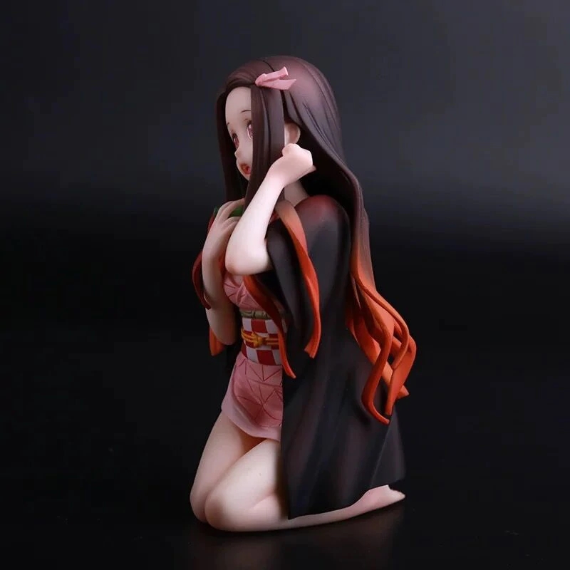 Action Figure Kimetsu no Yaiba ฟิกเกอร์ ดาบพิฆาตอสูร เนซึโกะ ขนาดความสูง 12 ซม. พร้อมกล่อง งานสวย