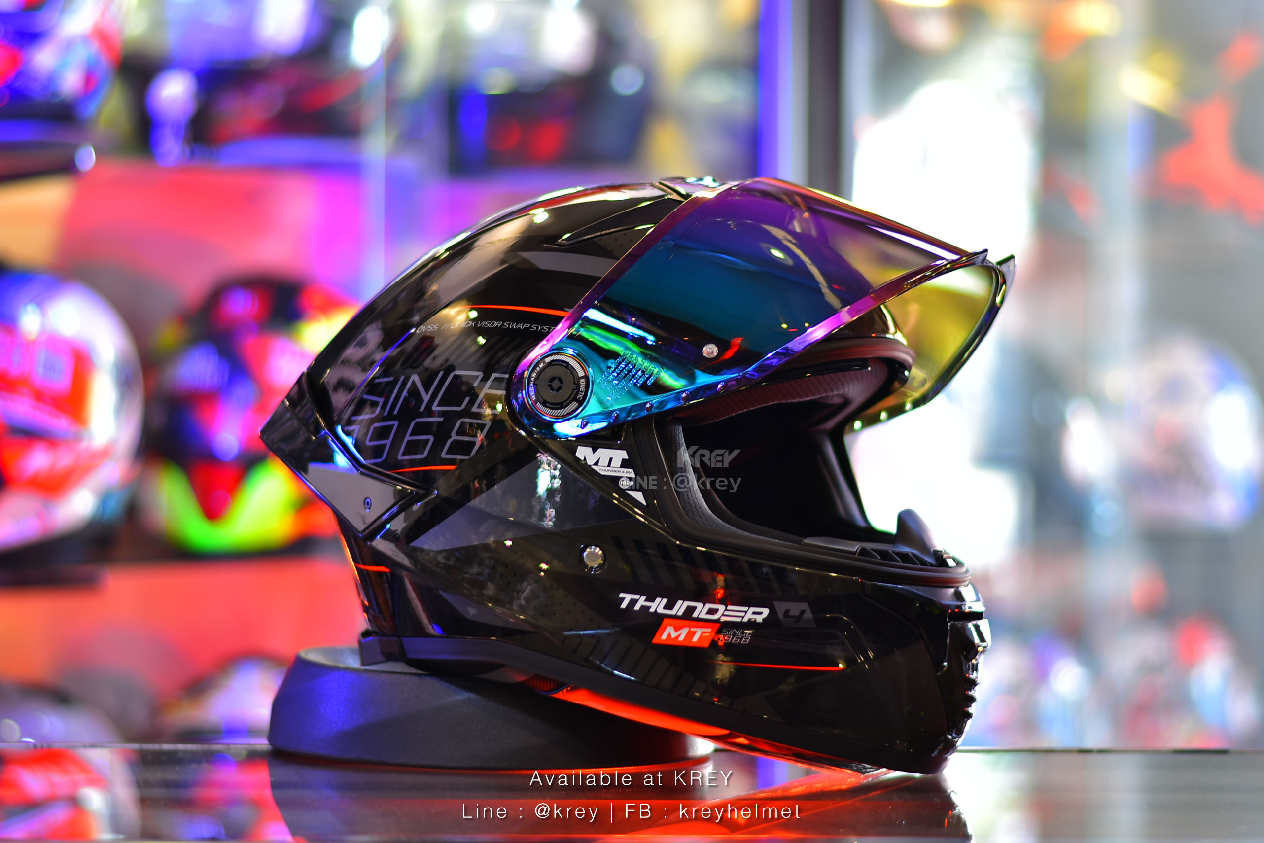 MT model THUNDER 4 SV LUMINENCE BLACK