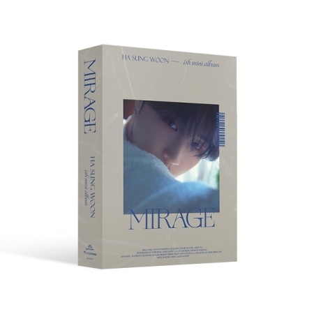 ( Pre-Order ) HA SUNGWOON 4th Mini Album Mirage ( Daze ver ) + Poster วางจำหน่าย 10 / 11 / 2020