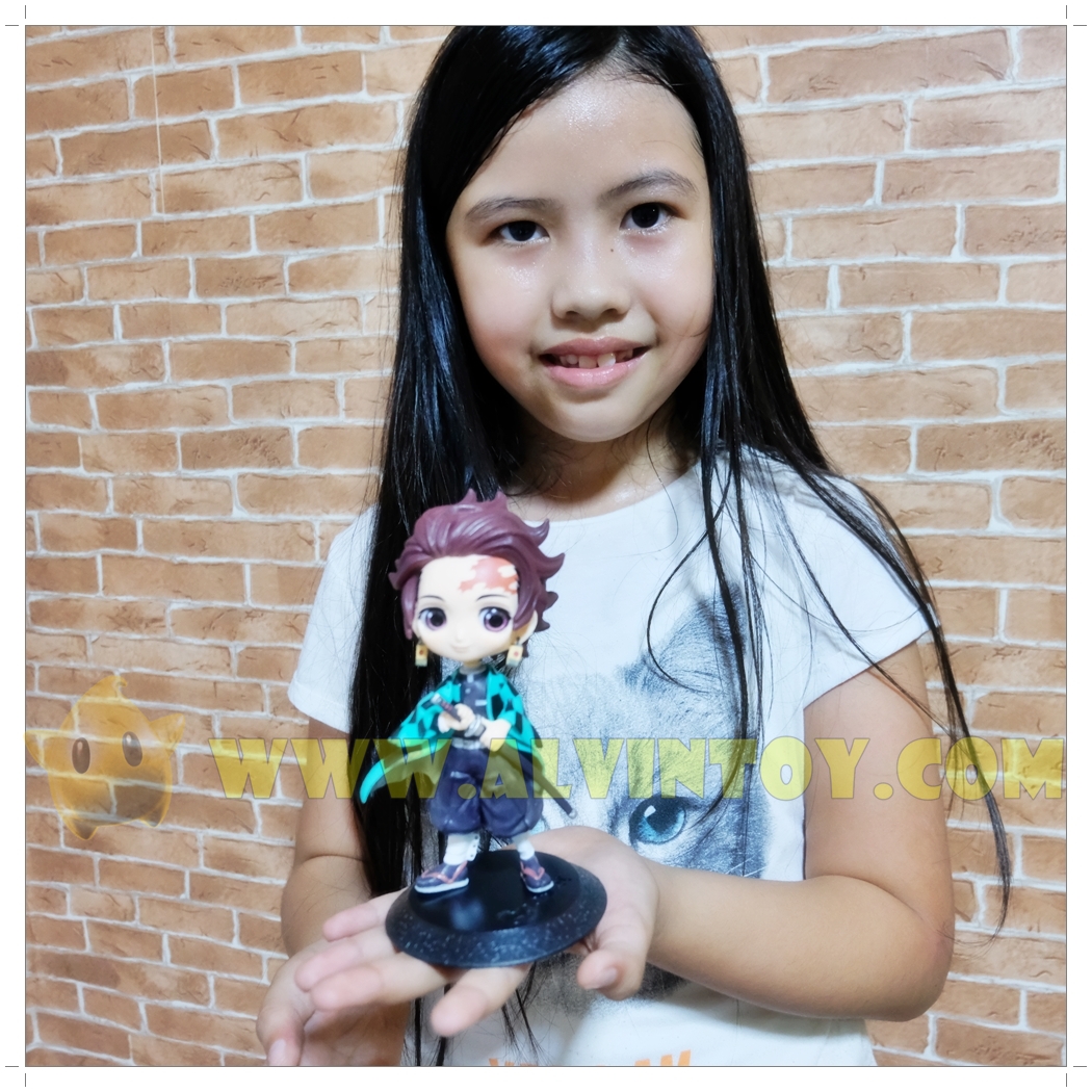 Action Figure Kimetsu no Yaiba โมเดลดาบพิฆาตอสูร คามาโดะ ทันจิโร่ ขนาดความสูง 15 ซม. มีฐาน งานสวย