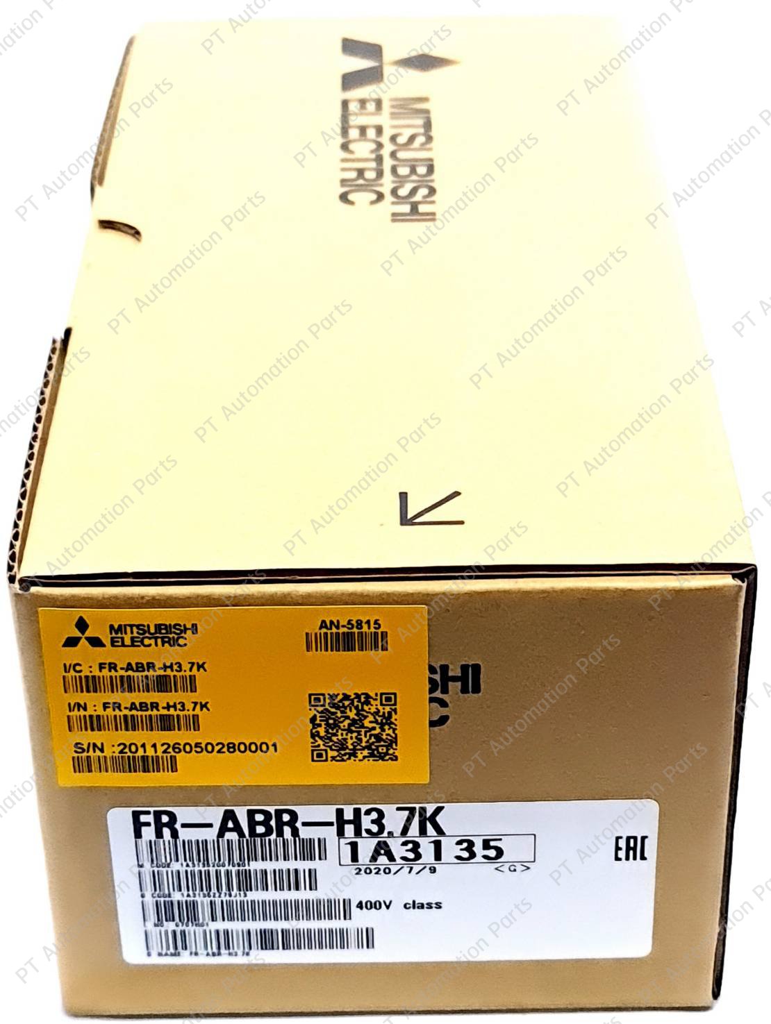 Mitsubishi FR-ABR-H3.7K High-Duty Brake Resistor 400V Class 150Ω (ohm) 155W เบรครีซิสเตอร์ อุปกรณ์เสริมสำหรับอินเวอร์เตอร์ 5 แรงม้า