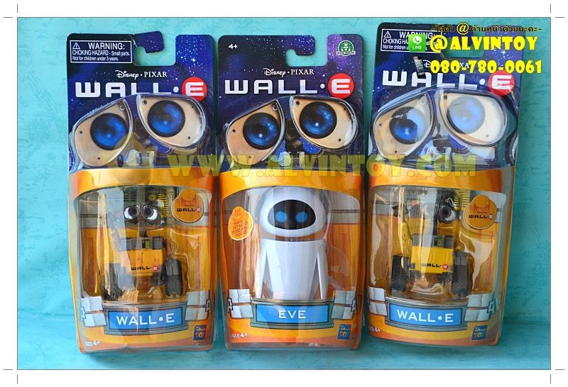 Action Figure Wall-E Collection - วอลล์ อี / อีฟ