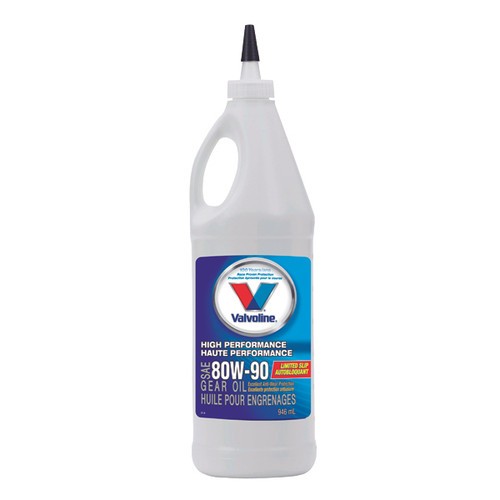 VALVOLINE น้ำมันเกียร์ น้ำมันเฟืองท้าย วาโวลีน จุกแหลม เบอร์ 80W-90 LIMITED SLIP ขนาด 9464mL. ราคาพิเศษ!