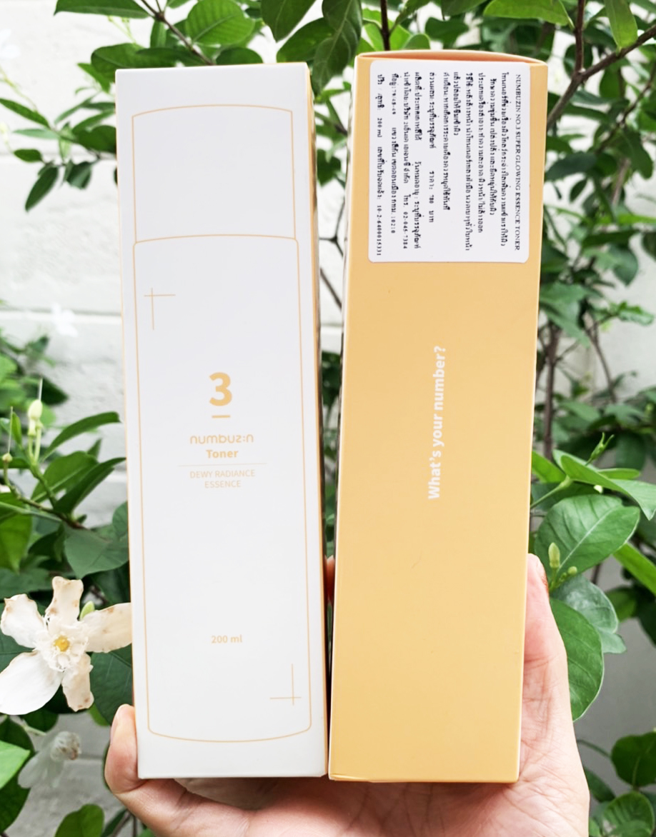 Numbuzin No.3 Super Glowing Essence Toner 200ml.