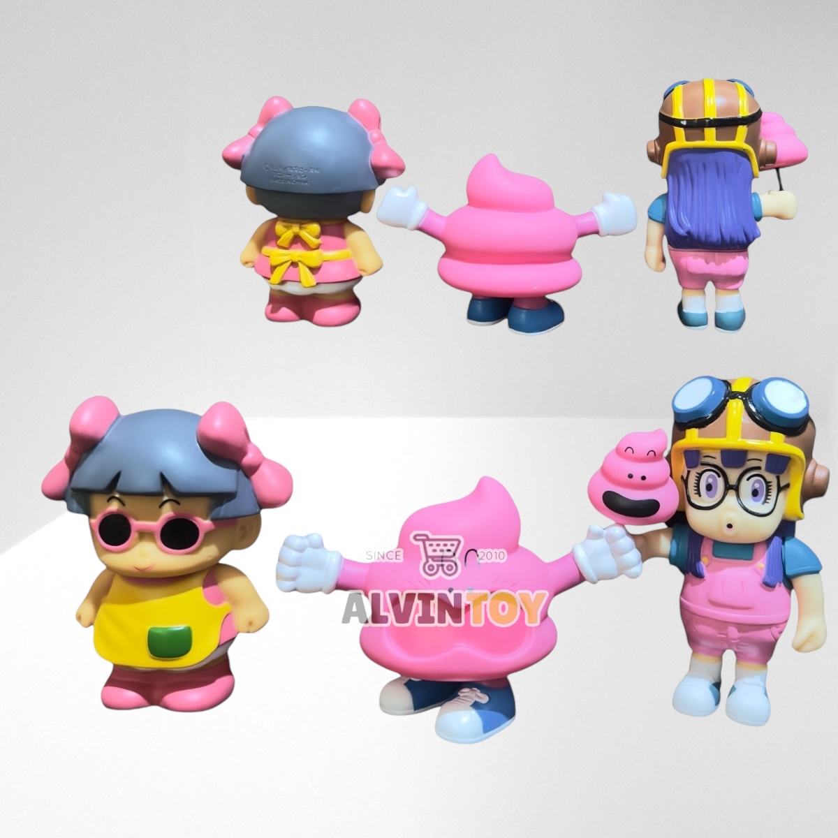 Figure ครอบครัว Arale - อาราเล่ 9 ตัว