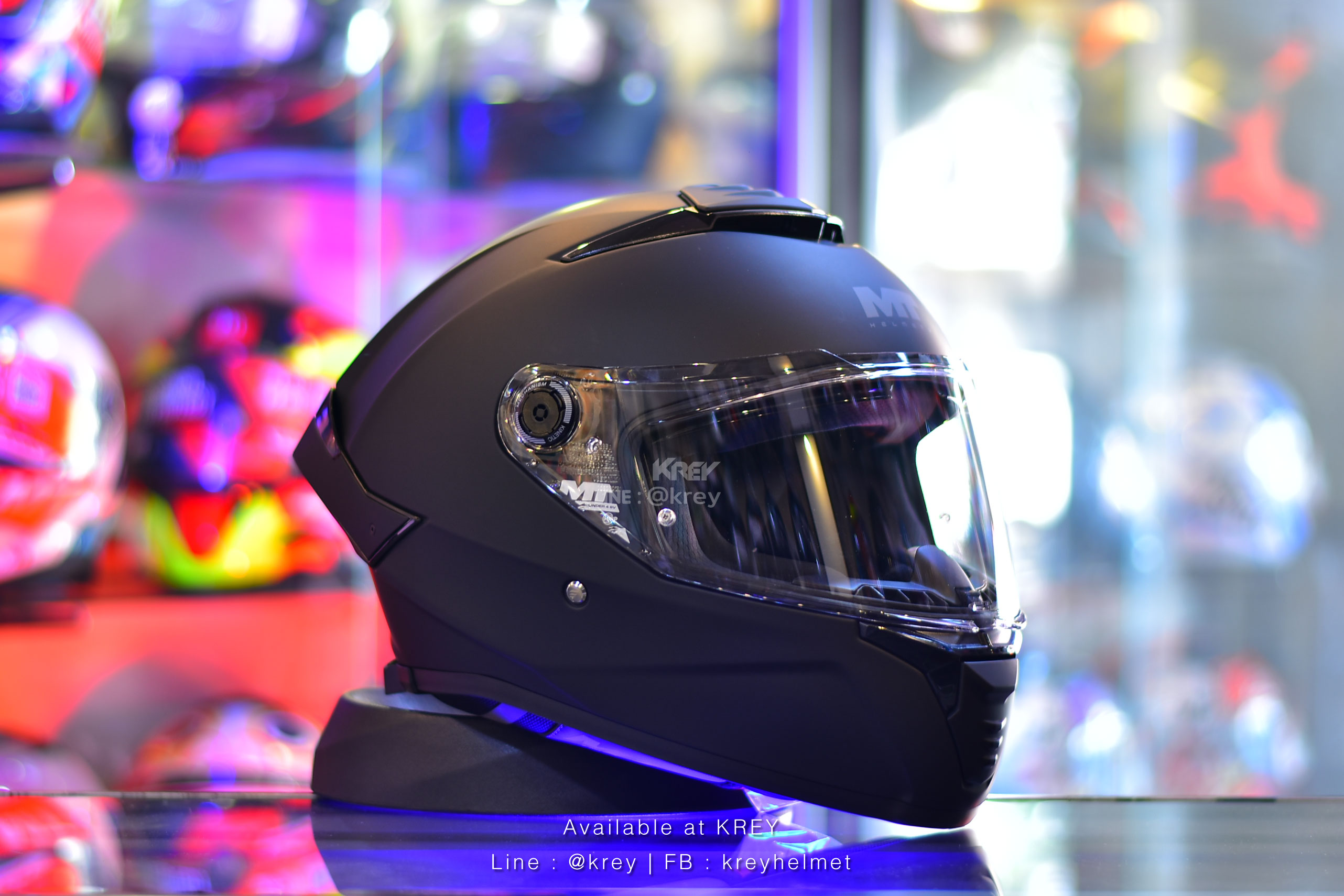 MT model THUNDER 4 SV PURE MATT BLACK