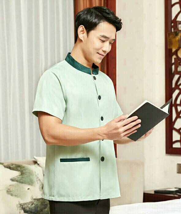เสื้อแม่บ้าน พ่อบ้าน พนักงานทำความสะอาด