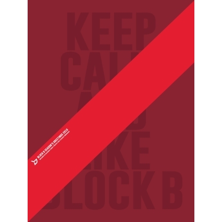 ( Pre-Order ) Block B 2016 SEASON`S GREETINGS ( Desk Calendar+Diary+Poster 7tyle+Photo Sticker+Bookmark+DVD ) วางจำหน่าย 16 / 12 / 2015