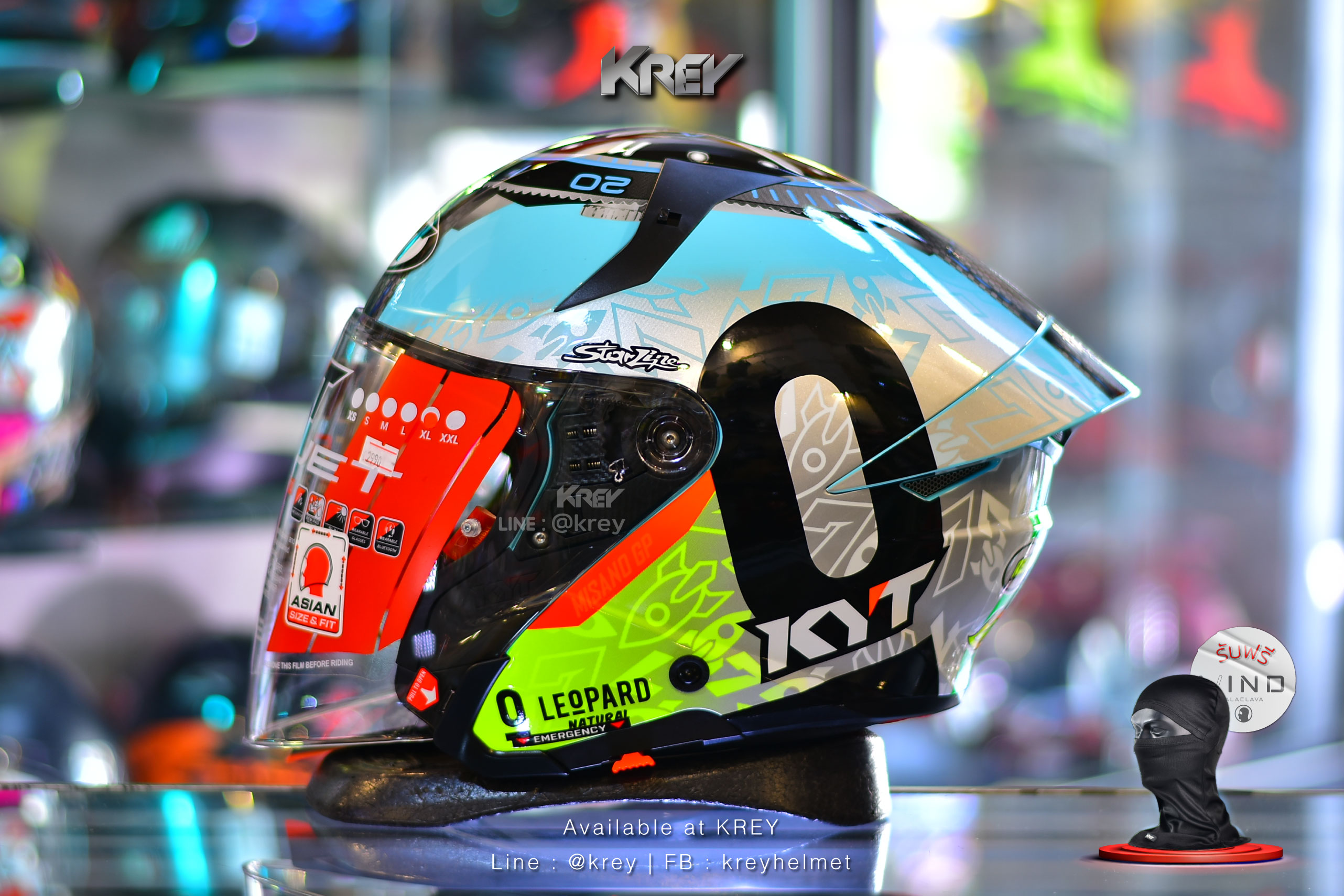 KYT model TTR-JET FOGGIA MISANO 2022 REPLICA