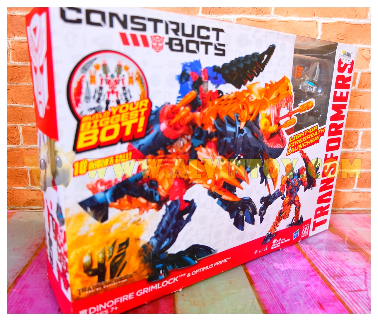 Grimlock Transformers Construct Bots