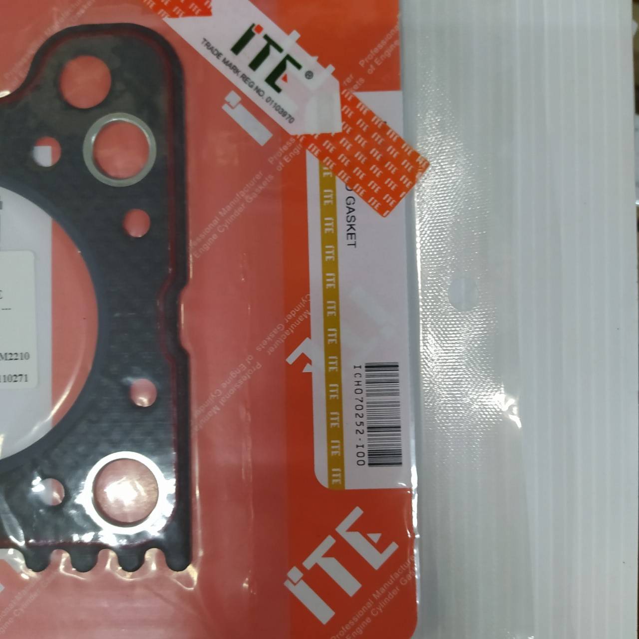 (ประกัน 1 เดือน) ประเก็นฝาสูบ MAZDA B3 / 8 วาล์ว มาสด้า B301-10-271 / ICH070252-I00 (แบบไฟเบอร์) ITE