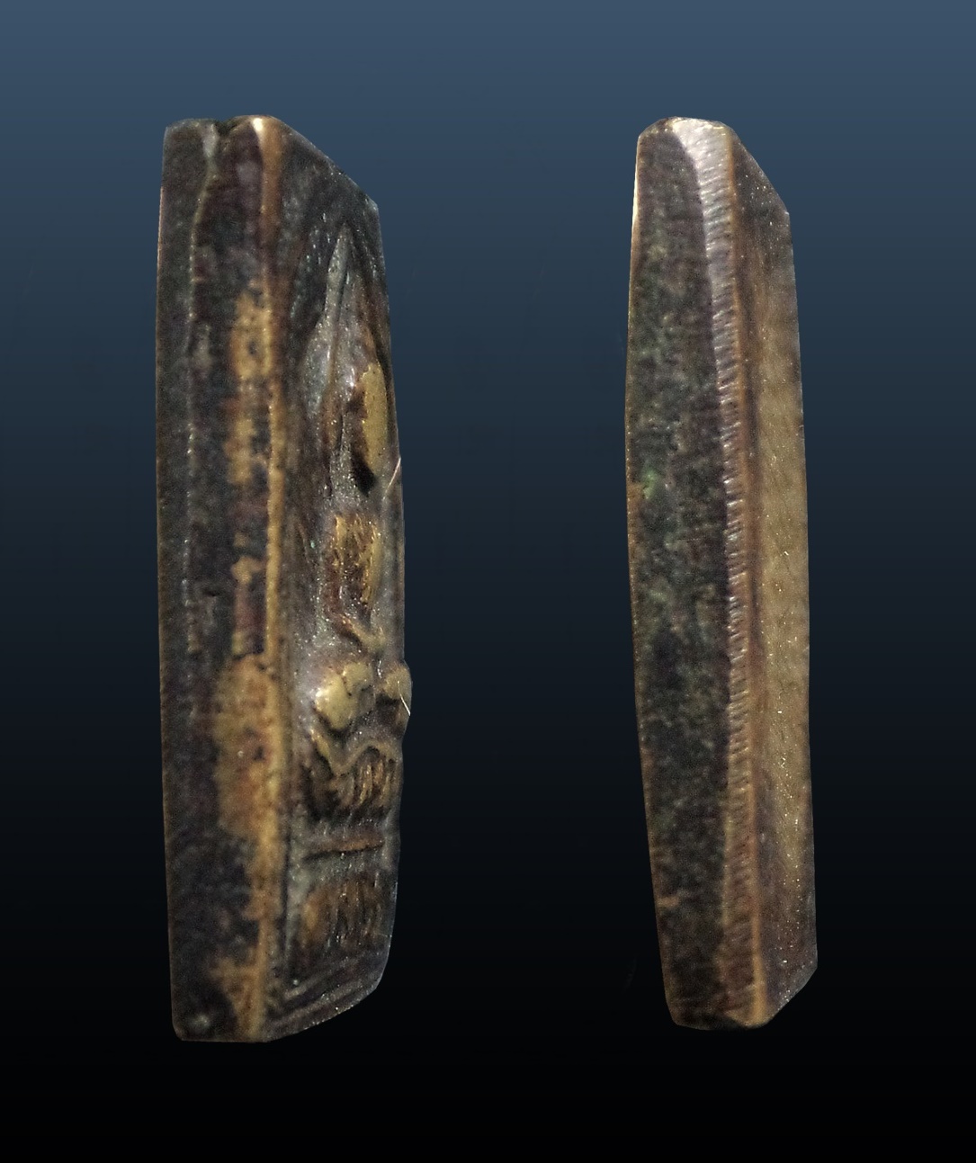 เหรียญหล่อพระพุทธ พิมพ์ข้างรัศมี เนื้อทองแดง หลวงปู่ศุข วัดปากคลองมะขามเฒ่า ชัยนาท