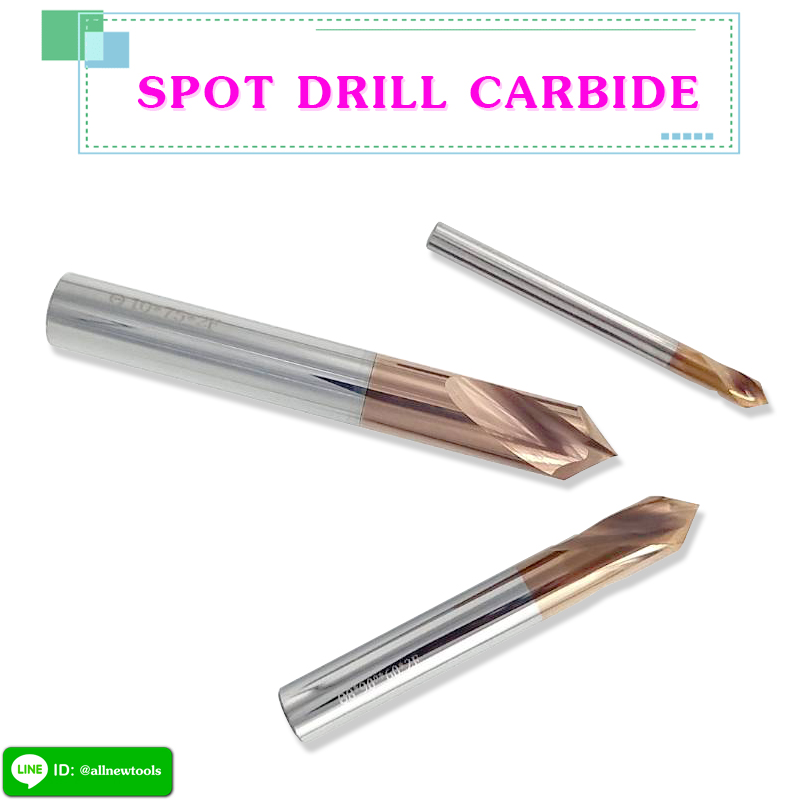 SPOT DRILL CARBIDE 90°