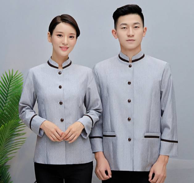 ชุดฟอร์มพนักงานทำความสะอาด เสื้อแม่บ้าน พ่อบ้าน เบลล์ เครื่องแบบพนักงานโรงแรม